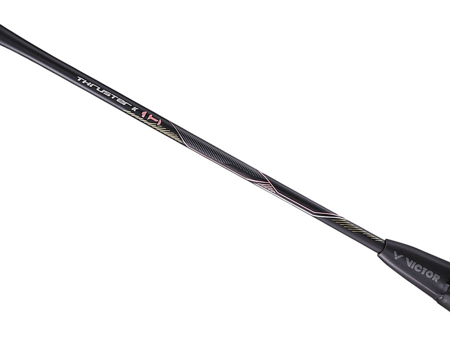 Victor Thruster K 1H Badminton Racquet [Lunar Rock]  - Strung