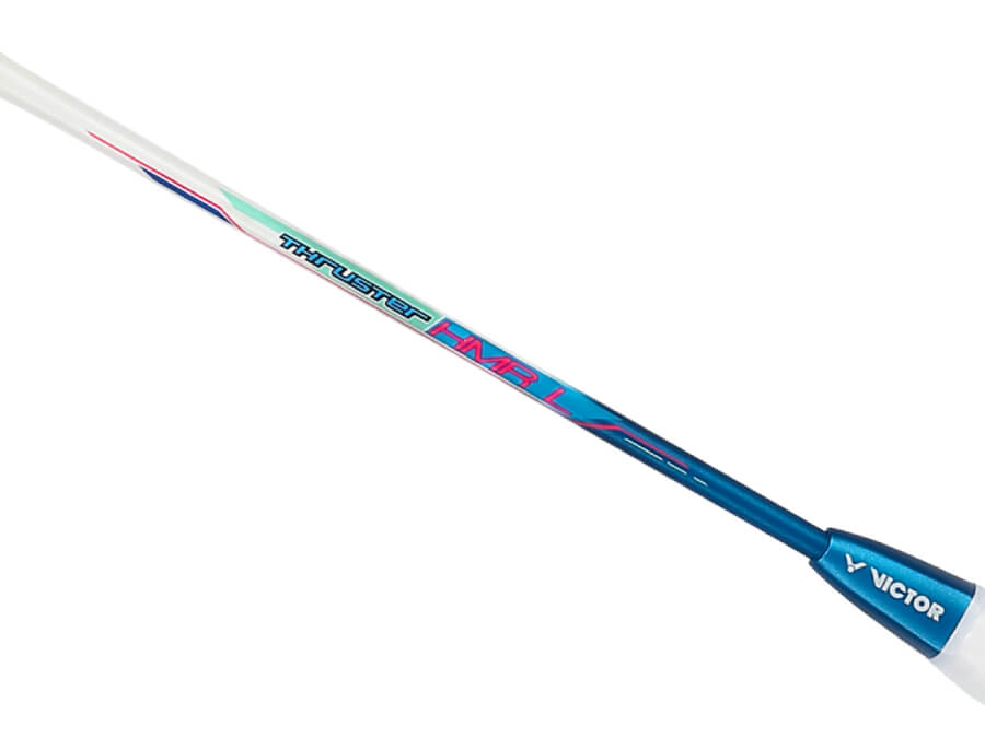 Victor Thruster HMR L Badminton Racquet [Pearl White]  - Unstrung