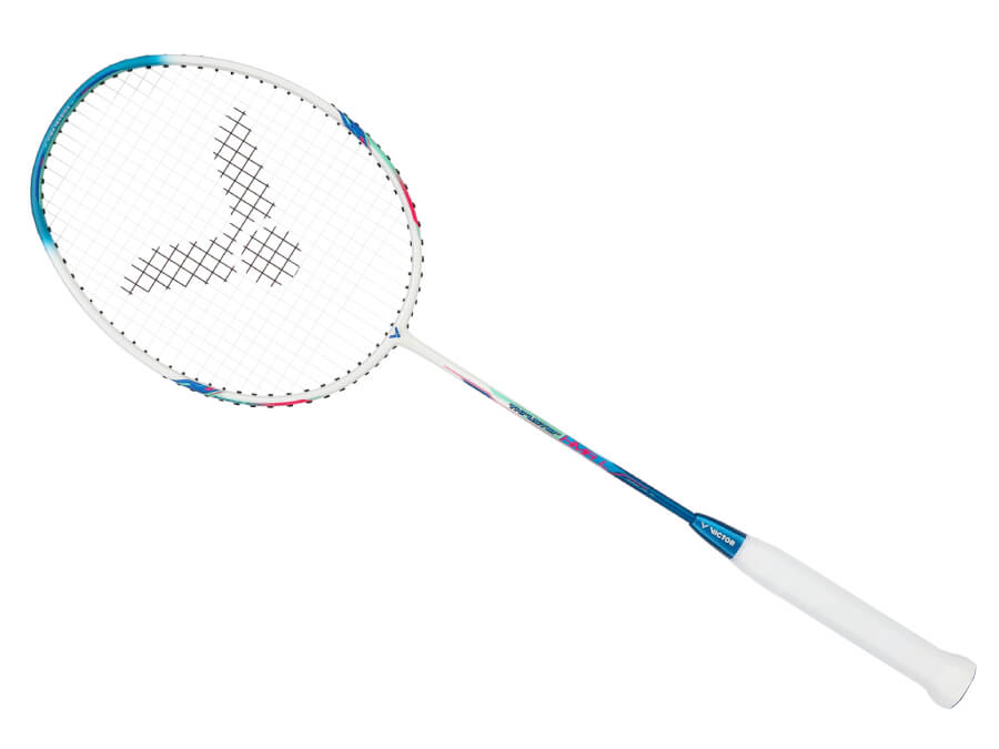Victor Thruster HMR L Badminton Racquet [Pearl White]  - Unstrung