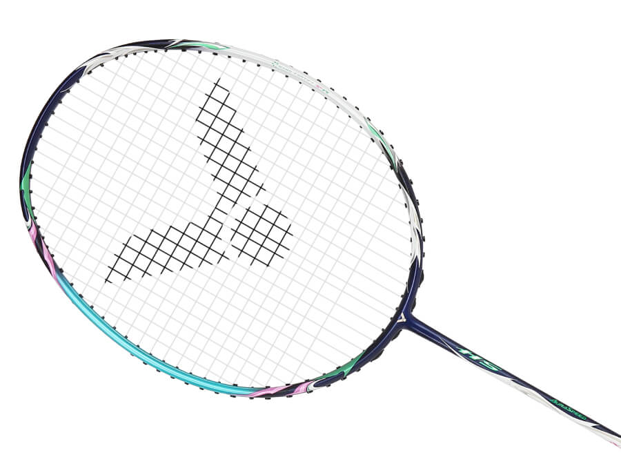 Victor Auraspeed Hypersonic Badminton Racket [Dark Mineral Blue]  - Unstrung