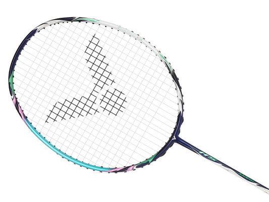 Victor Auraspeed Hypersonic Badminton Racket [Dark Mineral Blue]  - Unstrung