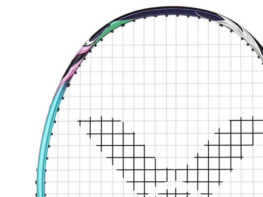 Victor Auraspeed Hypersonic Badminton Racket [Dark Mineral Blue]  - Unstrung