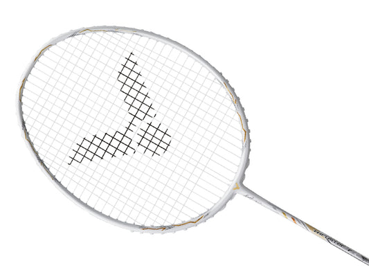 Victor Thruster K Falcon Claw Ltd Badminton Racket [Bright White]  - Unstrung