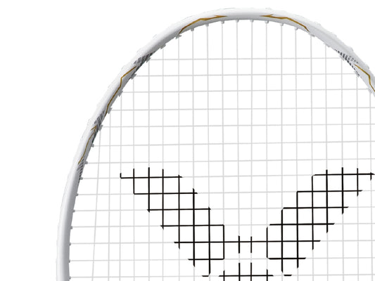 Victor Thruster K Falcon Claw Ltd Badminton Racket [Bright White]  - Unstrung