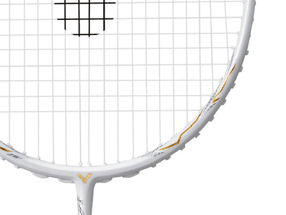 Victor Thruster K Falcon Claw Ltd Badminton Racket [Bright White]  - Unstrung