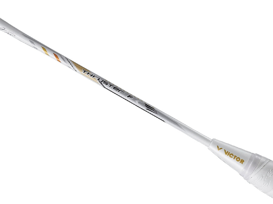 Victor Thruster K Falcon Claw Ltd Badminton Racket [Bright White]  - Unstrung