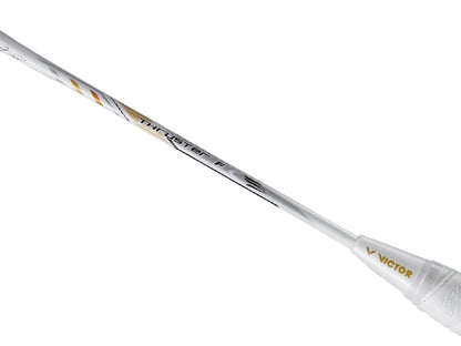Victor Thruster K Falcon Claw Ltd Badminton Racket [Bright White]  - Unstrung