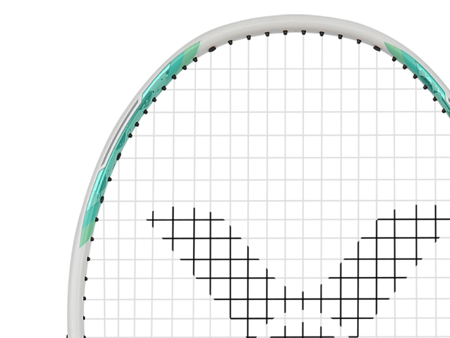 Victor Thruster TK-15L Badminton Racquet [Turquoise Green]  - Strung