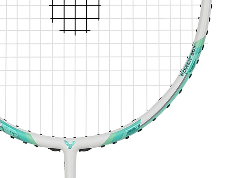 Victor Thruster TK-15L Badminton Racquet [Turquoise Green]  - Strung