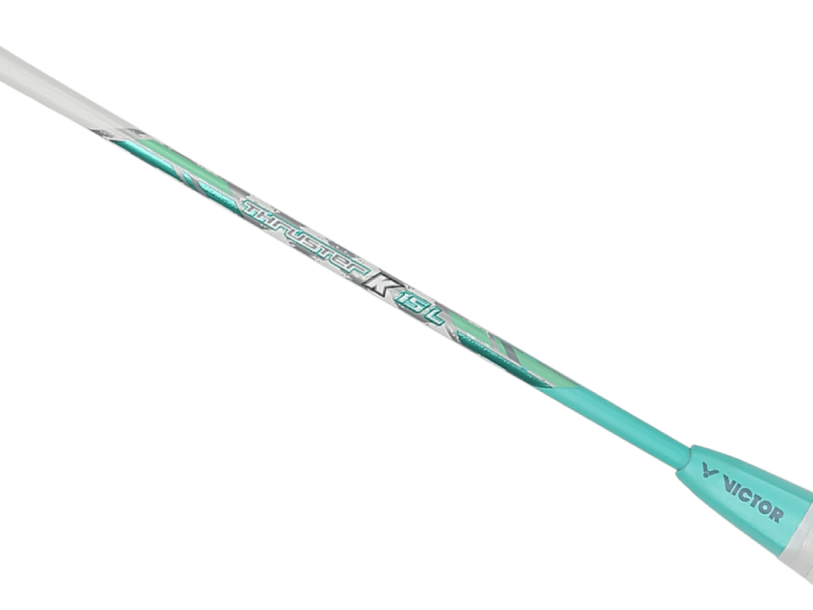Victor Thruster TK-15L Badminton Racquet [Turquoise Green]  - Strung
