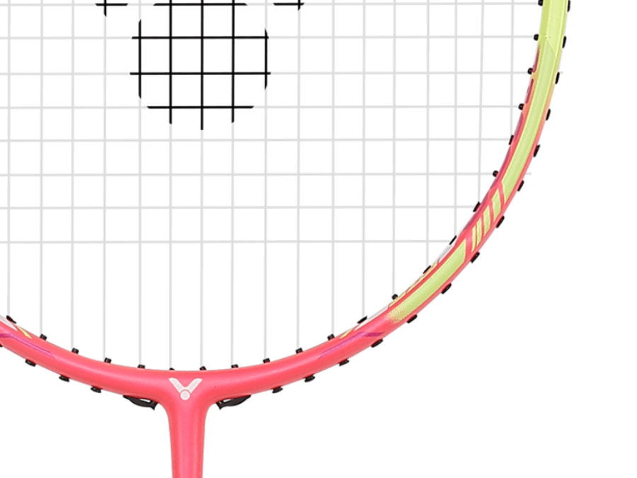 Victor Thruster TK-66 Badminton Racquet [Deep Pink] 66gG6 - Strung