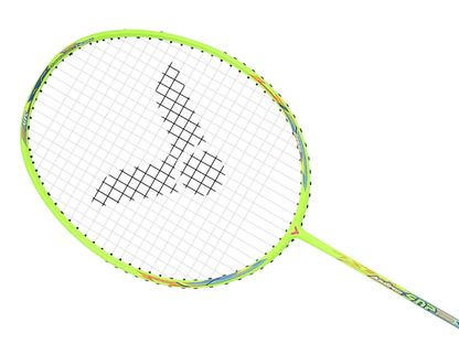 Victor Auraspeed SNP Badminton Racquet [Fluorescent]  - Strung