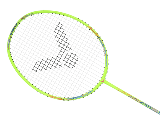 Victor Auraspeed SNP Badminton Racquet [Fluorescent]  - Strung