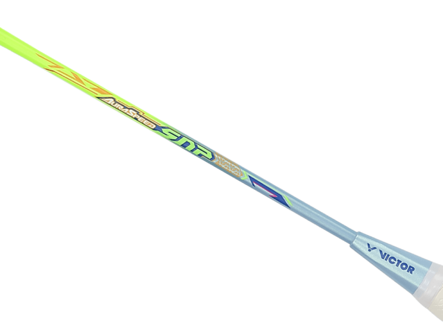 Victor Auraspeed SNP Badminton Racquet [Fluorescent]  - Strung