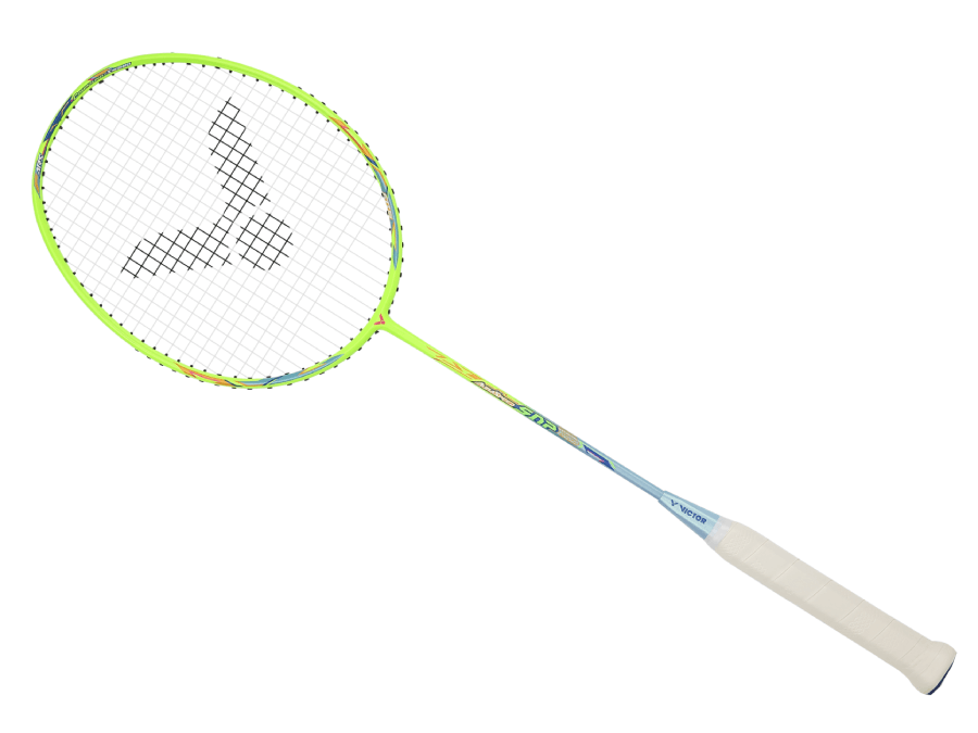 Victor Auraspeed SNP Badminton Racquet [Fluorescent]  - Strung