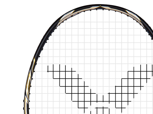 Victor Jetspeed S 10 Badminton Racket [Black]  - Unstrung