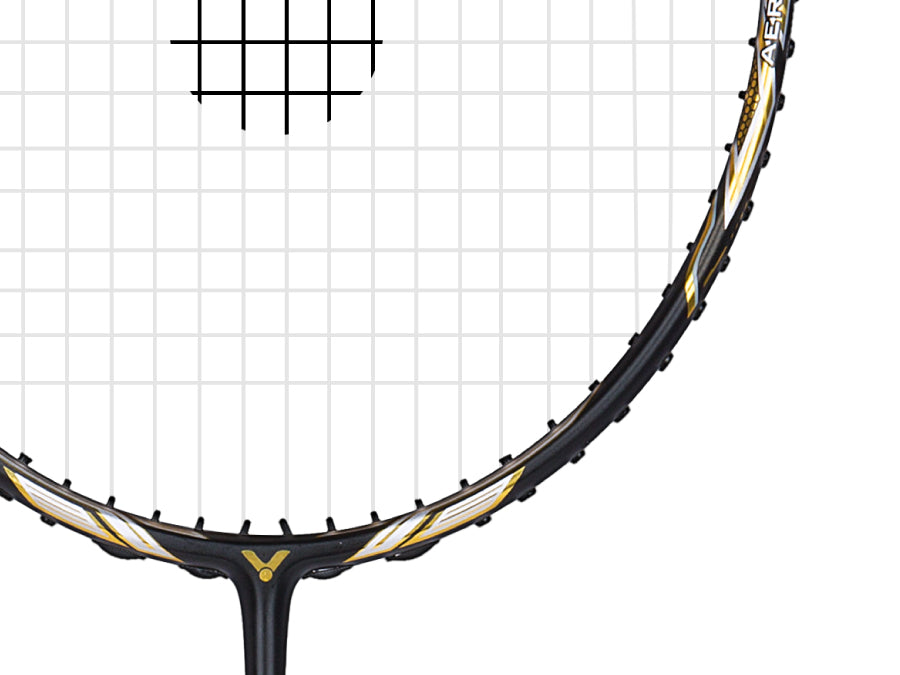 Victor Jetspeed S 10 Badminton Racket [Black]  - Unstrung