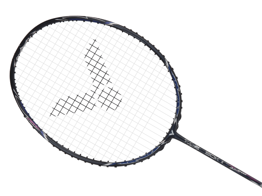 Victor Auraspeed 90K II Badminton Racquet (Unstrung) [Midnight Blue/Purple]  - Unstrung