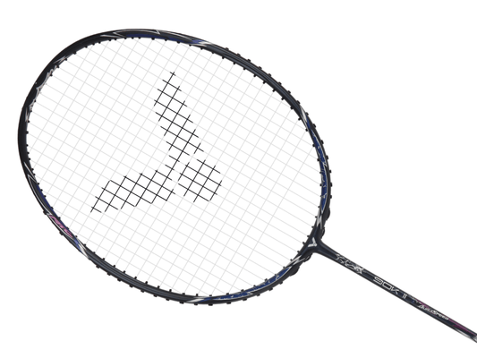 Victor Auraspeed 90K II Badminton Racquet (Unstrung) [Midnight Blue/Purple]  - Unstrung