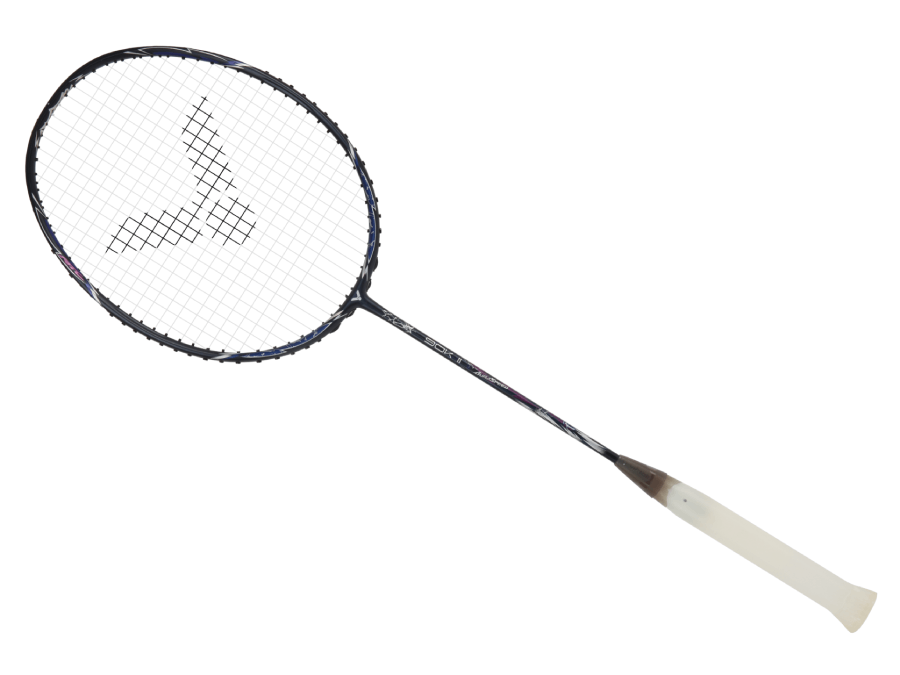 Victor Auraspeed 90K II Badminton Racquet (Unstrung) [Midnight Blue/Purple]  - Unstrung