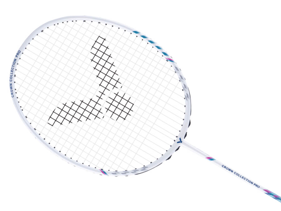 Victor Crown Collection Pro Badminton Racket Gift Box Set [Bright White]  - Unstrung