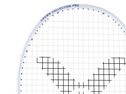 Victor Crown Collection Pro Badminton Racket Gift Box Set [Bright White]  - Unstrung