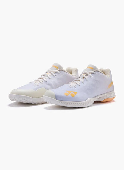 Yonex Power Cushion Aerus Z2 Women's Indoor Court Shoes [White/Orange]