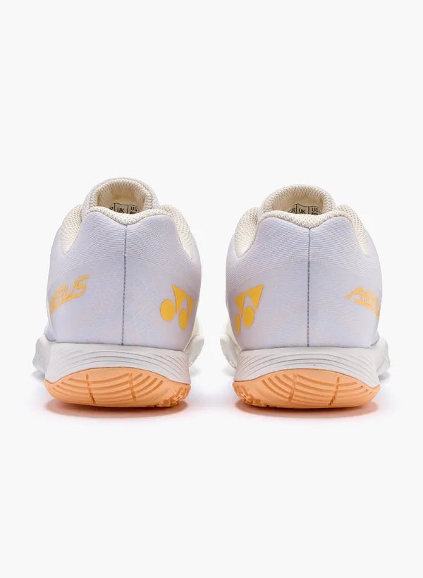 Yonex Power Cushion Aerus Z2 Women's Indoor Court Shoes [White/Orange]