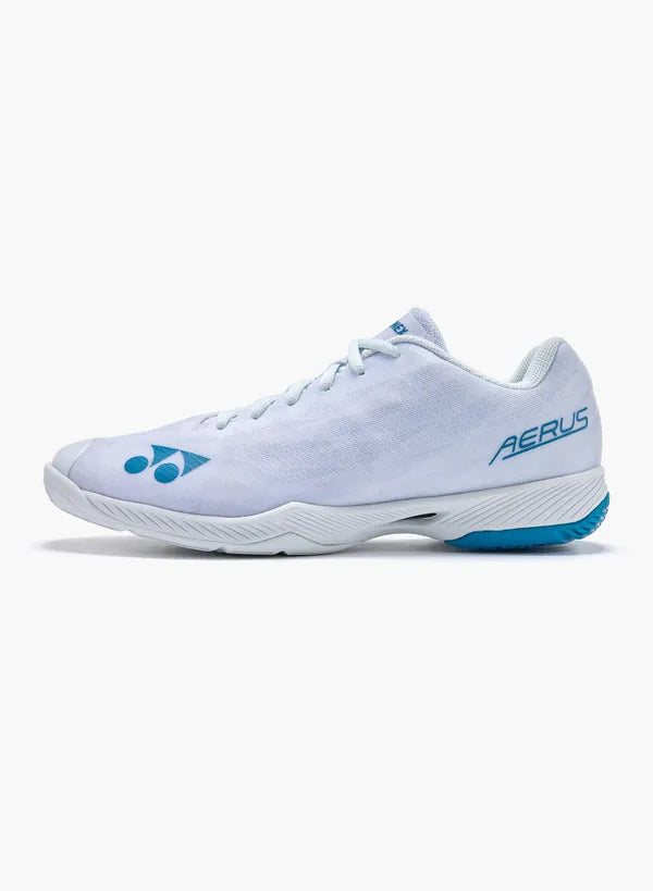 Yonex Power Cushion Aerus Z2 Men's Indoor Court Shoes [White/Blue]