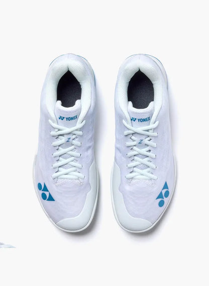 Yonex Power Cushion Aerus Z2 Men's Indoor Court Shoes [White/Blue]