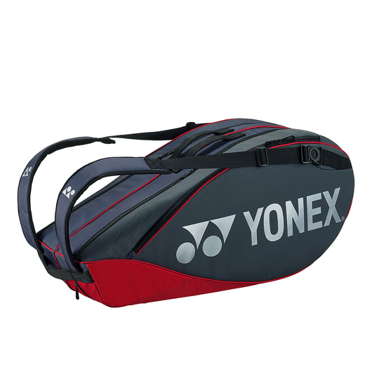 Yonex 92326 Racket Bag Pro (6pcs) [Greyish Pearl]