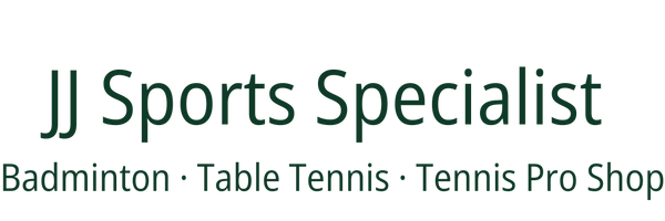 JJ Sports Specialist | Badminton · Table Tennis · Tennis Pro Shop