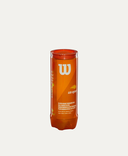 Wilson US Open Orange Tournament 3 Ball Can