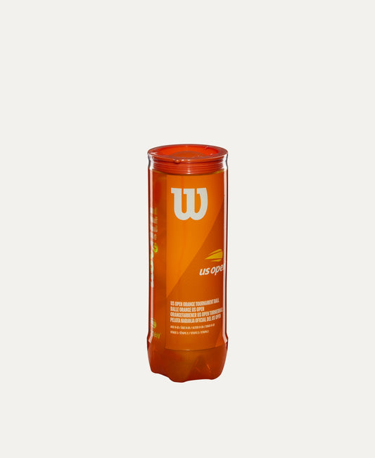 Wilson US Open Orange Tournament 3 Ball Can