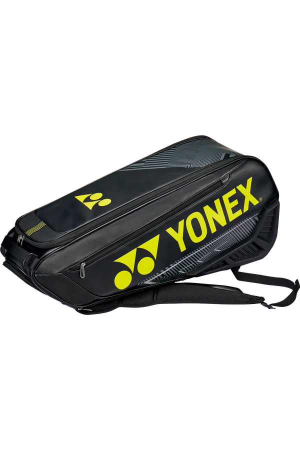 Yonex BA02326 Expert Racket Bag (6pcs) [Black/Yellow]