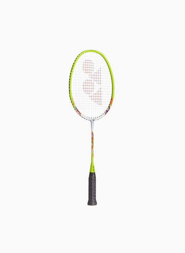 Yonex Muscle Power 2 Junior Badminton Pre-Strung Racket [White/Lime Yellow] - Strung