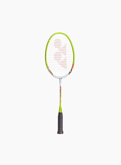Yonex Muscle Power 2 Junior Badminton Pre-Strung Racket [White/Lime Yellow] - Strung