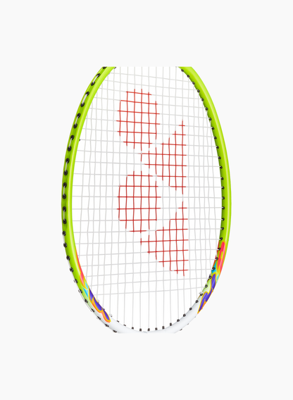 Yonex Muscle Power 2 Junior Badminton Pre-Strung Racket [White/Lime Yellow] - Strung