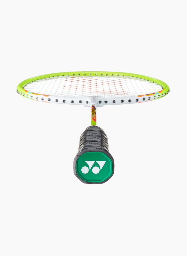 Yonex Muscle Power 2 Junior Badminton Pre-Strung Racket [White/Lime Yellow] - Strung
