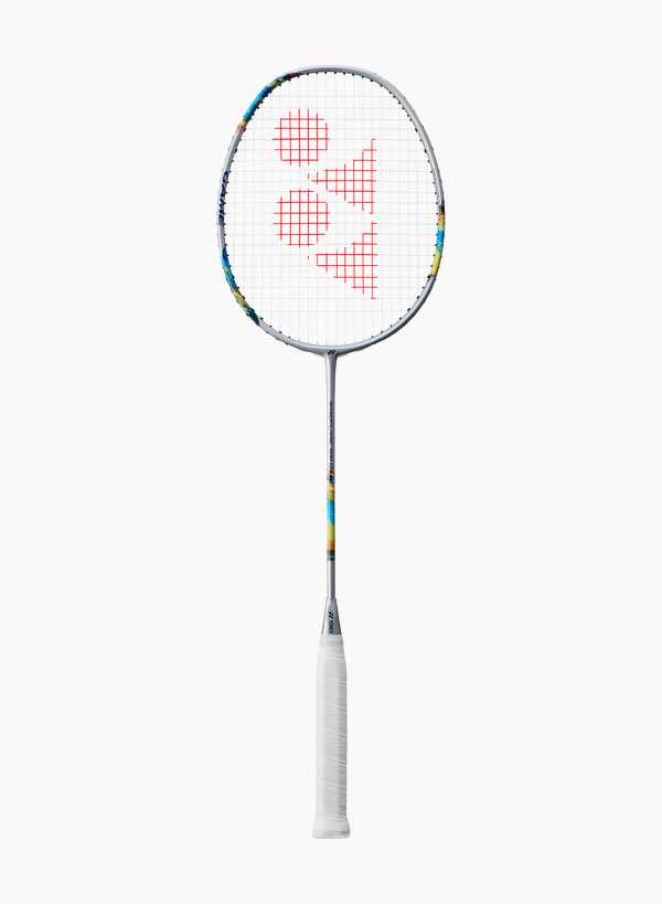 Yonex Nanoflare 700 Game Badminton Racquet [Sliver/Sky Blue] - Strung