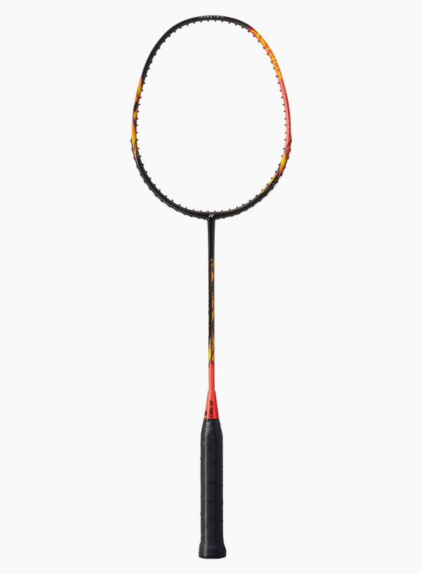 Yonex Astrox E13 Badminton Racquet [Black/Bright Red] - Strung
