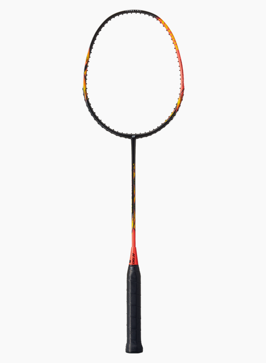 Yonex Astrox E13 Badminton Racquet [Black/Bright Red] - Strung