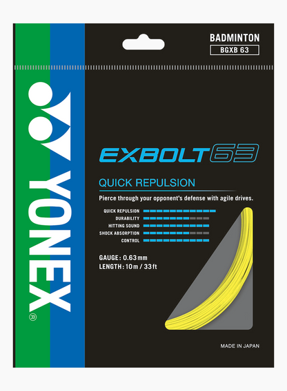 Yonex Exbolt 63 Badminton String