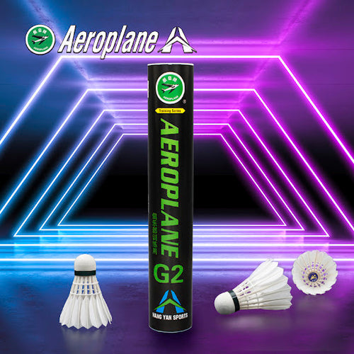 Aeroplane Training Series G2 Feather Shuttlecocks