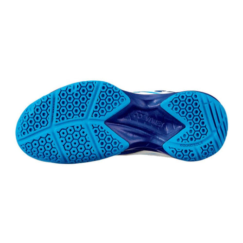 Yonex Power Cushion 39 Junior Badminton Shoes [White/Blue]