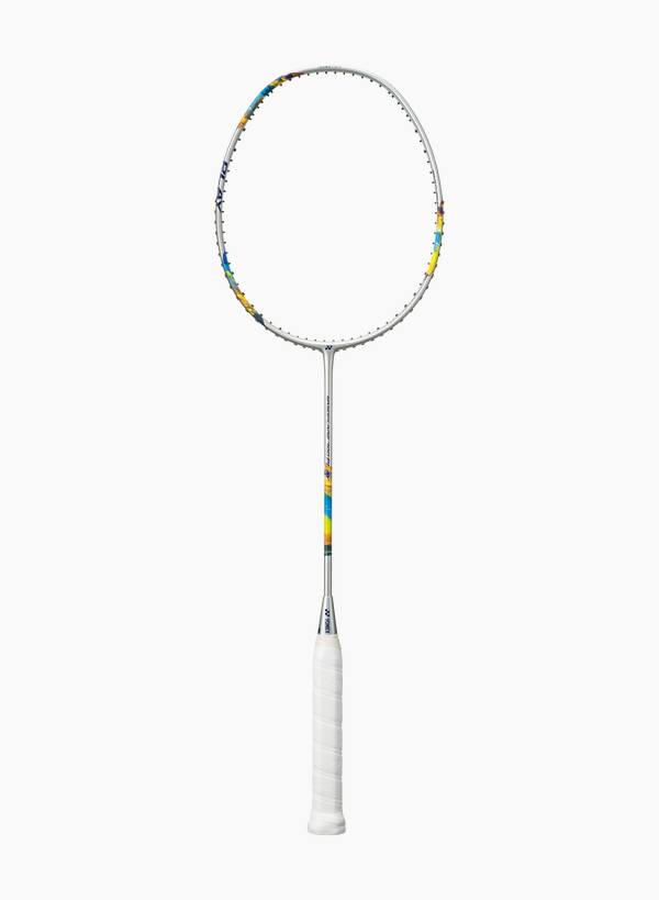 Yonex Nanoflare 700 Play Badminton Racquet [Sliver/Sky Blue] - Strung